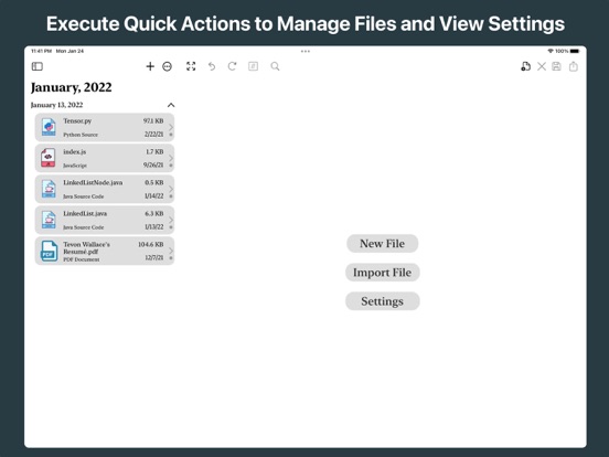 Visual File Editor screenshot 1