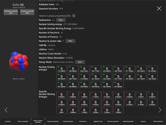 Visual Periodic Table Lite screenshot 6