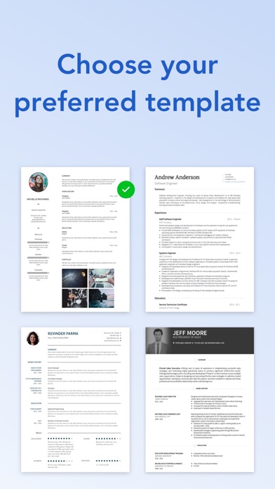 VisualCV Resume Builder screenshot 1