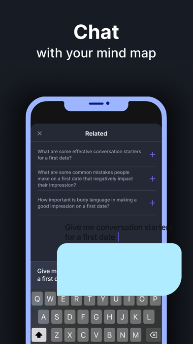 VisualMind: AI MindMap/Chatbot screenshot 1