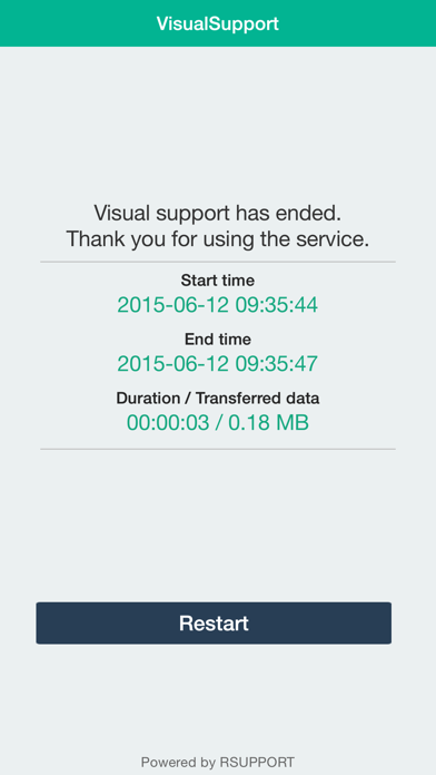 VisualSupport - RemoteCall screenshot 1