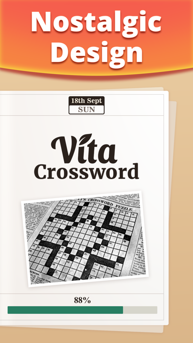 Vita Crossword - Word Games screenshot 2