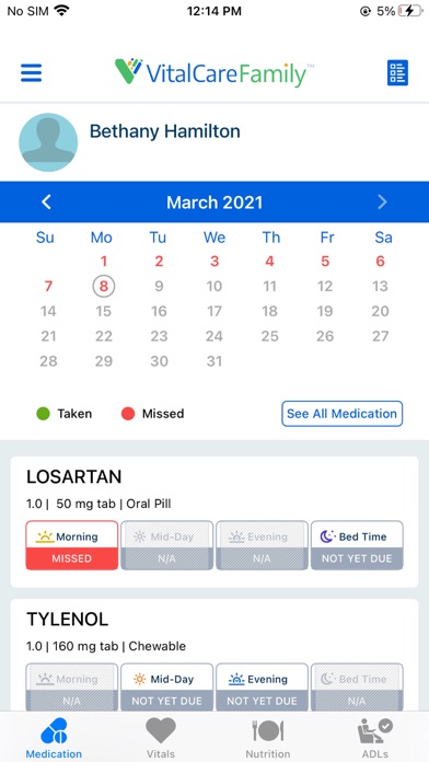 VitalCare Family screenshot 1