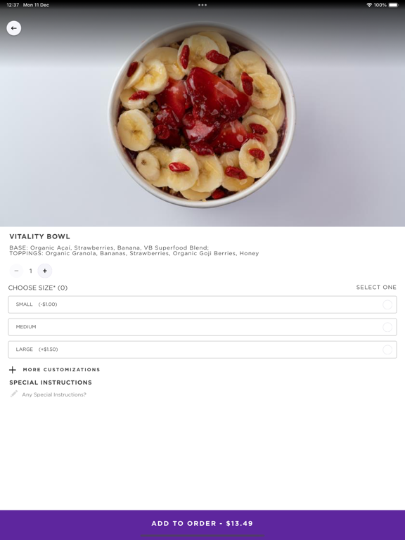 Vitality Bowls screenshot 2