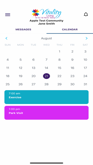 Vitality Family App screenshot 1