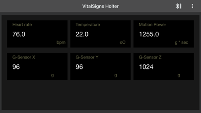 VitalSign Holter screenshot 1