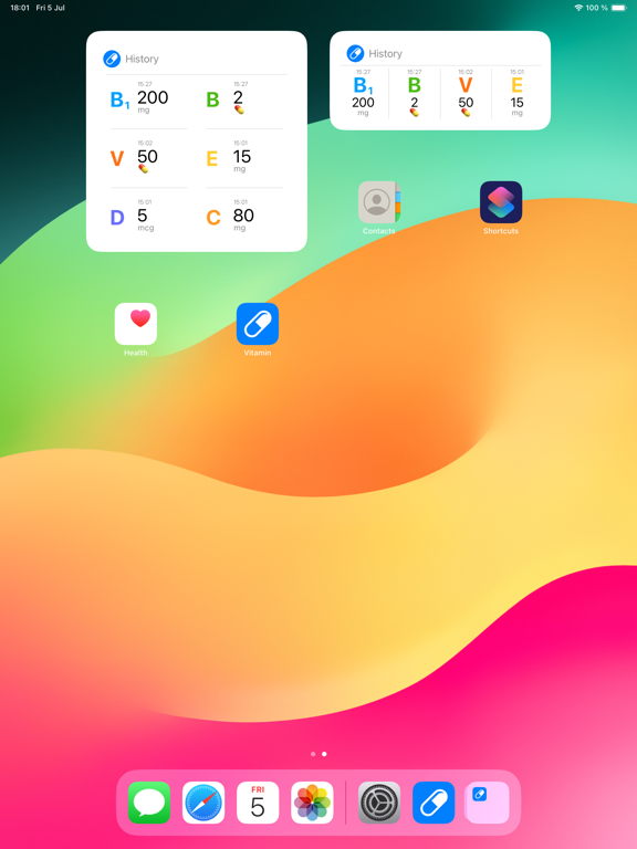 Vitamin: Track, Log & Schedule screenshot 1