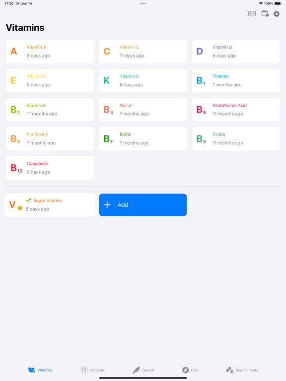 Vitamin: Track, Log & Schedule screenshot 9