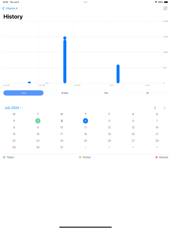 Vitamin: Track, Log & Schedule screenshot 6