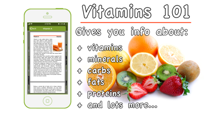 Vitamins 101 screenshot 4