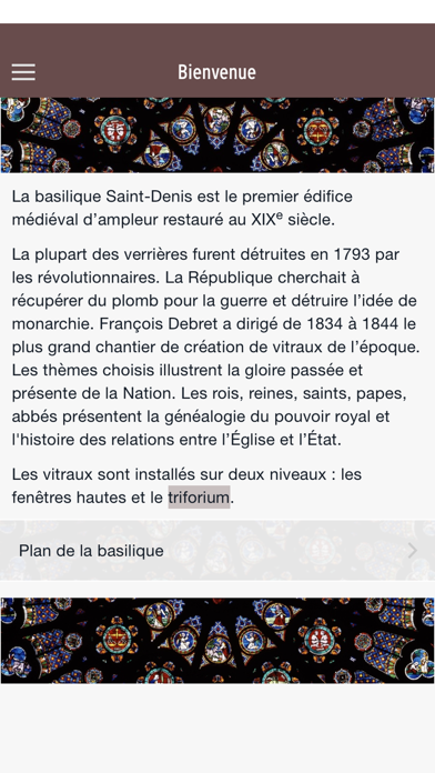 Vitraux basilique Saint-Denis screenshot 4