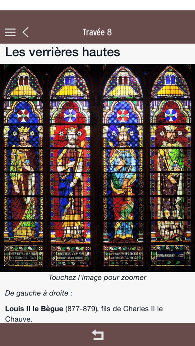 Vitraux basilique Saint-Denis screenshot 1