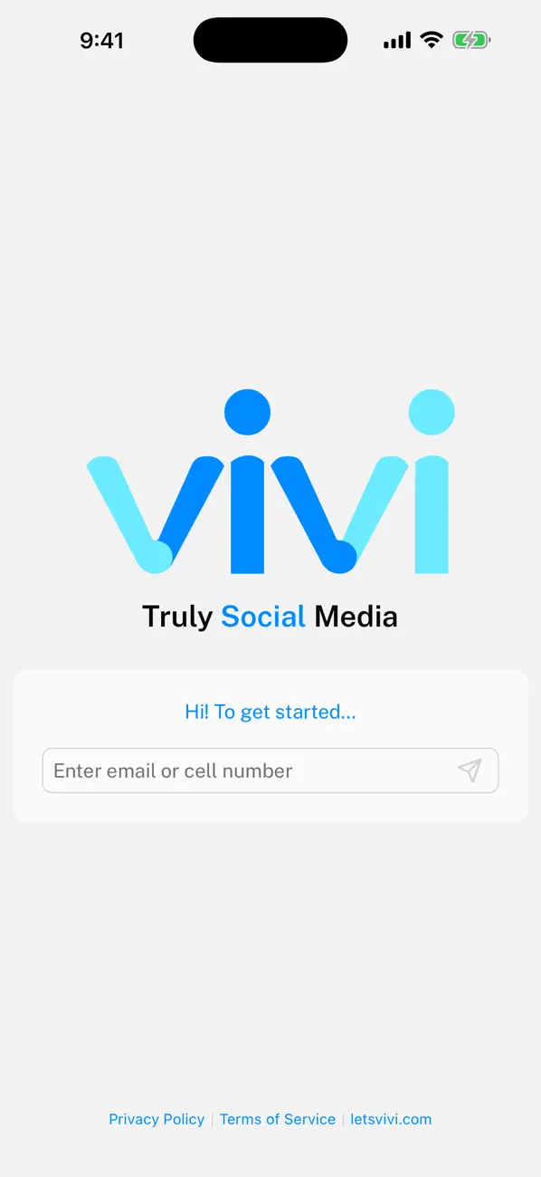Vivi — Truly SOCIAL Media screenshot 1