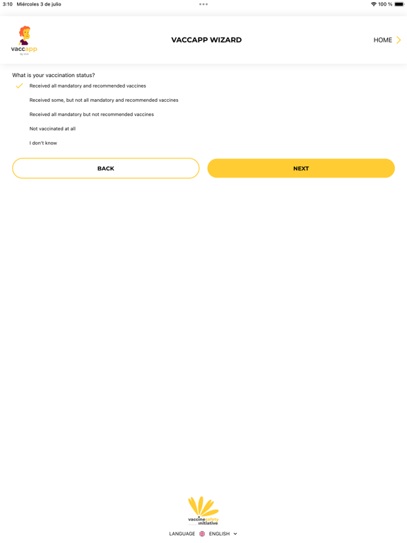 VIVI VaccApp screenshot 3