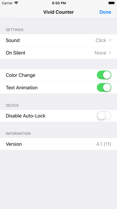 Vivid Counter screenshot 1