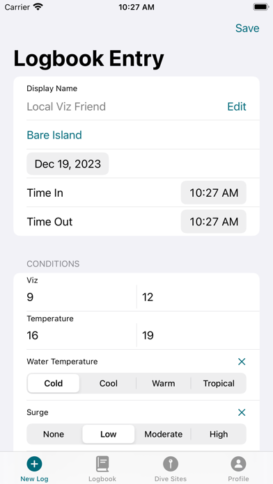 Viz App - Diving Conditions screenshot 4