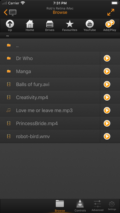 VLC Remote Pro! screenshot 3