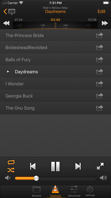 VLC Remote Pro! screenshot 4