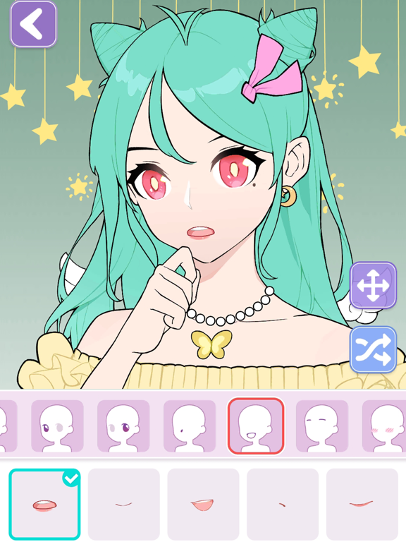 Vlinder Avatar Maker: emoji screenshot 2