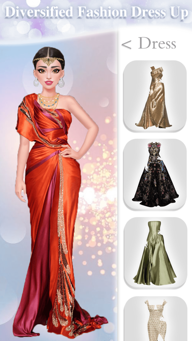 Vlinder Fashion Queen Dress Up screenshot 1