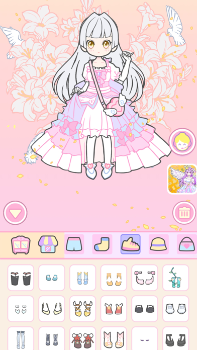 Vlinder Girl - Dress Up Games screenshot 3
