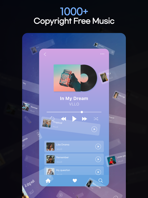 VLLO- Video Editor, Vlog Edits screenshot 4