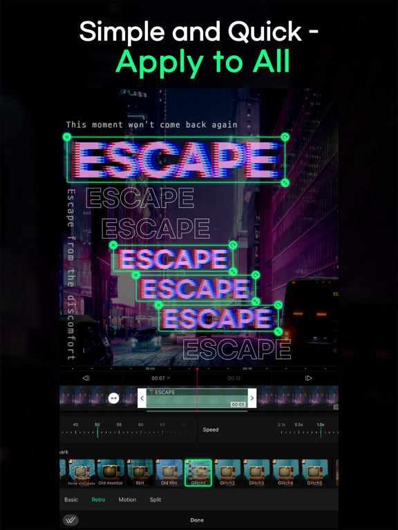 VLLO- Video Editor, Vlog Edits screenshot 1