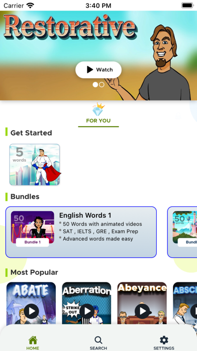Vocabimate - Quick, Fun Videos screenshot 3