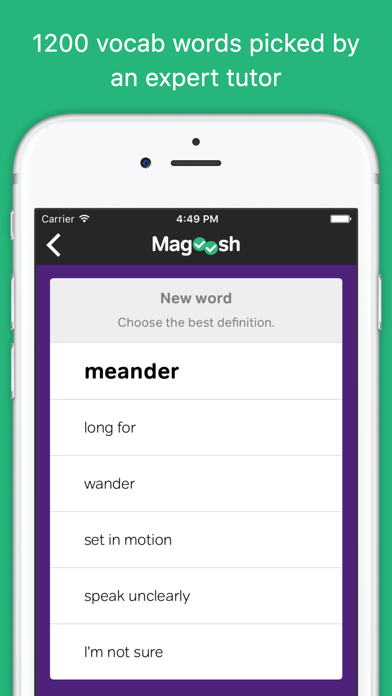 Vocabulary Builder by Magoosh screenshot 5