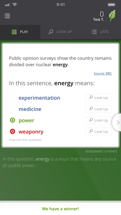 Vocabulary.com screenshot 4