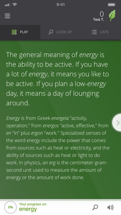 Vocabulary.com screenshot 3