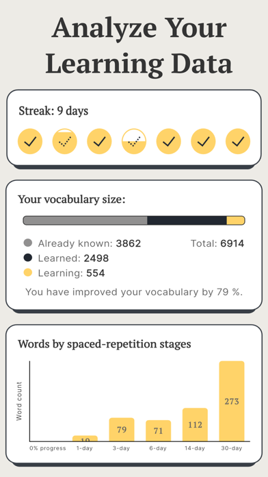 Vocabuo - Language Vocabulary screenshot 2
