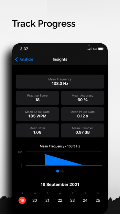 Vocal Pitch Monitor-Voice Whiz screenshot 4