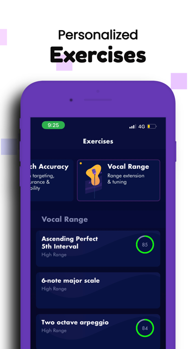Vocal Range Finder - Sing Whiz screenshot 3