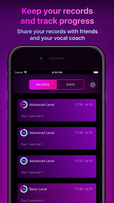 Vocal Workout: Singing lessons screenshot 1