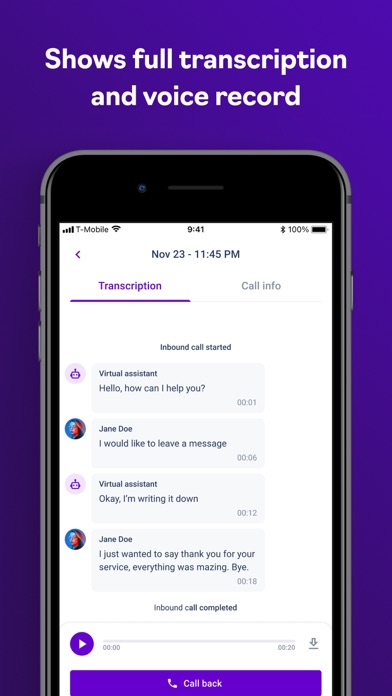 Voctiv - AI call assistant screenshot 2