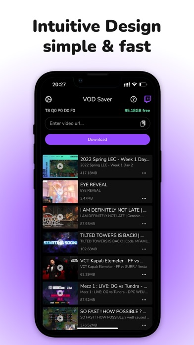 VOD Saver: Save for Twitch screenshot 2