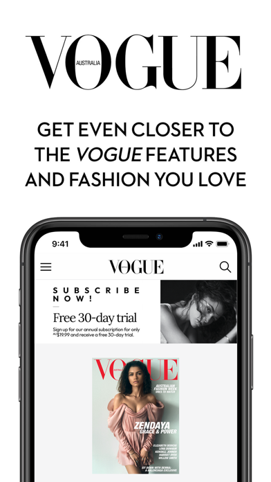 Vogue Australia screenshot 5
