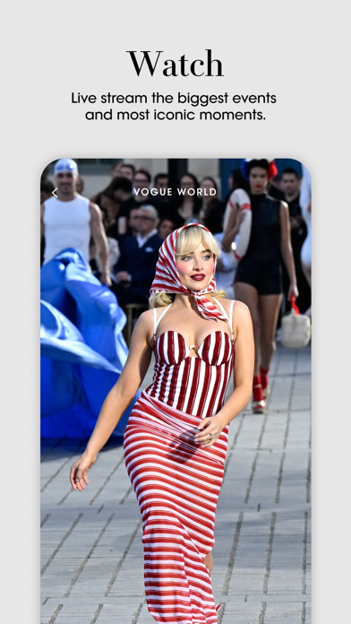 Vogue: Fashion & Shopping screenshot 1