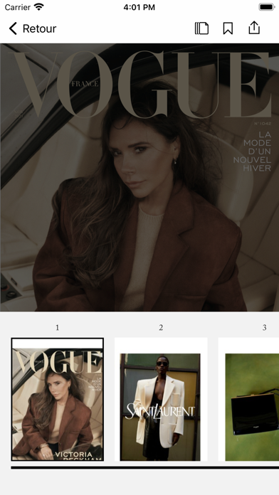 Vogue France Magazine screenshot 1