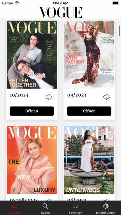 VOGUE MAGAZIN (D) screenshot 1