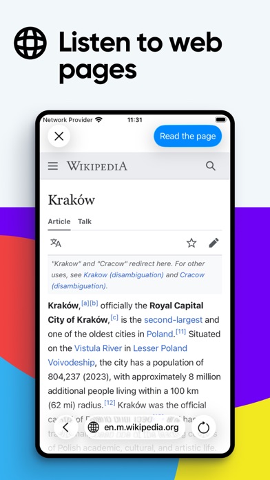 Voice Aloud Reader screenshot 3
