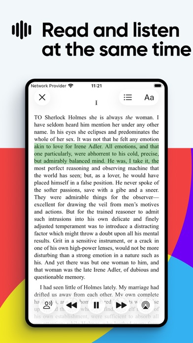 Voice Aloud Reader screenshot 1