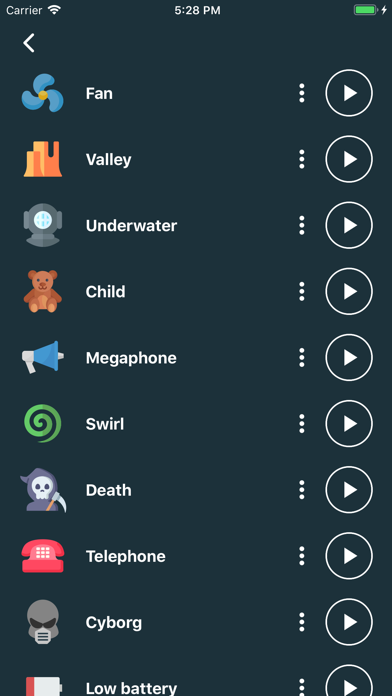 Voice Changer - Audio Effects screenshot 1