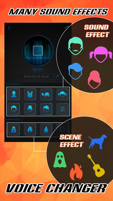 Voice Changer FREE - Sound Record.er & Audio Play.er with Fun.ny Effect.s screenshot 4