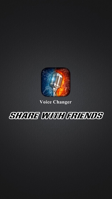 Voice Changer FREE - Sound Record.er & Audio Play.er with Fun.ny Effect.s screenshot 1