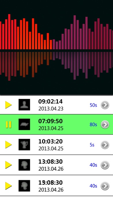 Voice Changer, Sound Recorder and Player screenshot 3