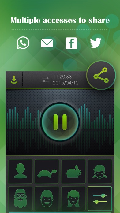 Voice Changer, Sound Recorder screenshot 1