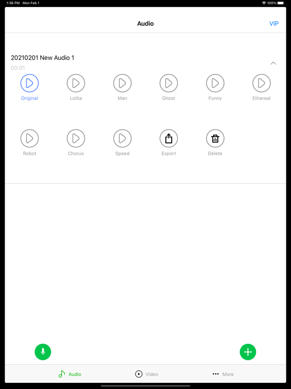 Voice Changer:Music editor app screenshot 1