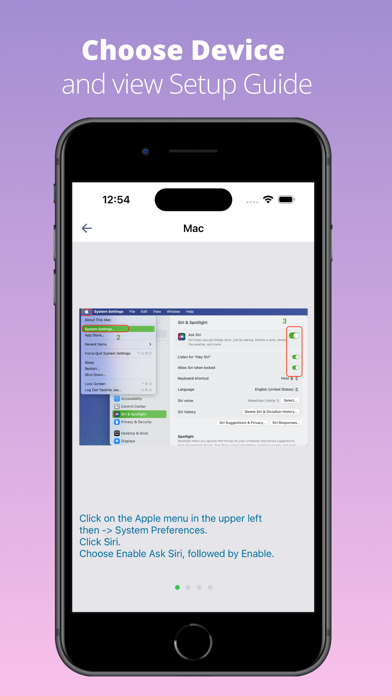 Voice Commands for Siri screenshot 1